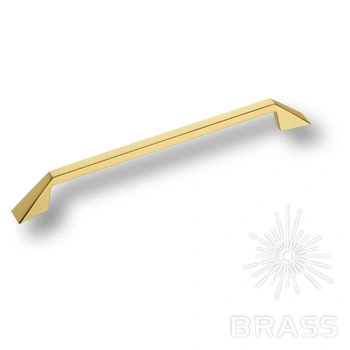 Brass Ручка скоба 6842-020 матовая латунь 192 мм фото 1