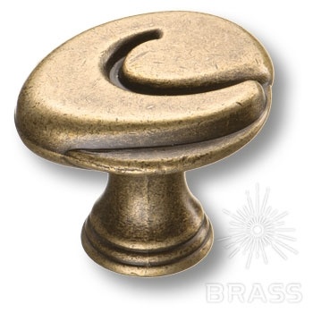 Brass Ручка кнопка 15.347.00.12 античная бронза фото 1