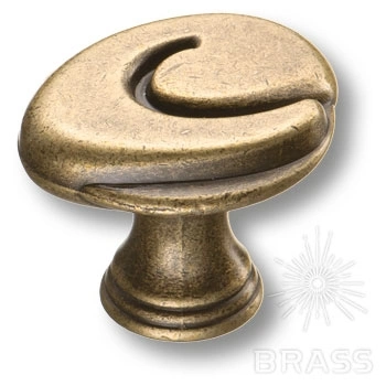 Brass Ручка кнопка 15.347.00.12 античная бронза фото 1