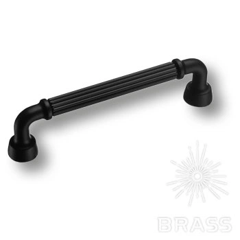Brass Ручка скоба 1116 128MP24 черный 128 мм фото 1