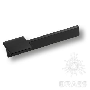 Brass Ручка скоба 8303 0128 AL6 чёрный 128 мм фото 1