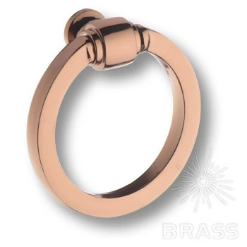 Brass Ручка кольцо 3200 0050 RS-RS розовое золото фото 1