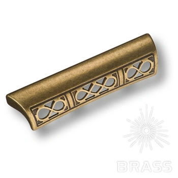 Brass Ручка скоба 15.176.96.12 античная бронза 96 мм фото 1