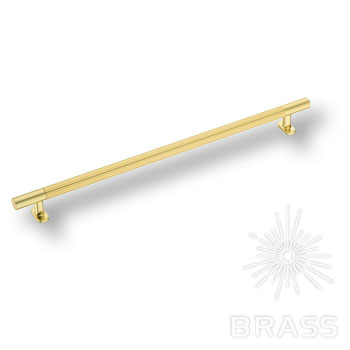 Brass Ручка рейлинг 6883-220 матовое золото 320 мм фото 1