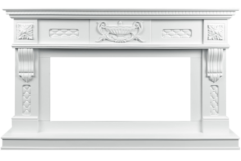 Портал Corsica - Матовый белый Royal Flame фото 1