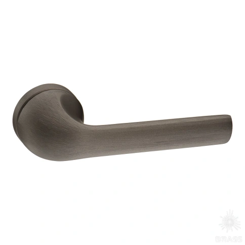 Brass Ручка дверная HA192RO12 ELX1 ODIN брашированный графит фото 1