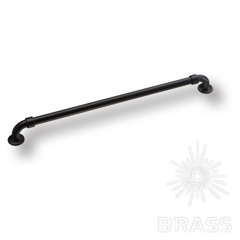 Brass Ручка скоба BU 010.320.09 черный 320 мм фото 1