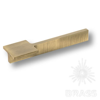 Brass Ручка скоба 8303 0128 ABM состаренная латунь 128 мм фото 1