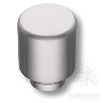 Brass Ручка кнопка 4237 001MP19 сатинированный хром фото 1