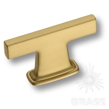 Brass Ручка кнопка 4110 016MP35 матовое золото 16 мм фото 1