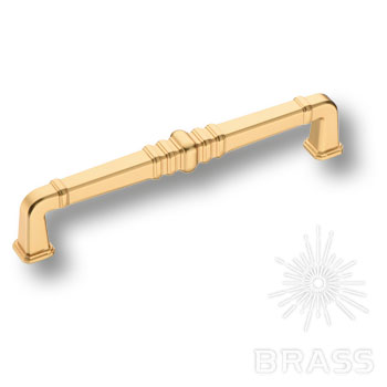 Brass Ручка скоба KT 012.160.22 матовое золото 160 мм фото 1