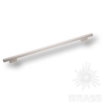 Brass Ручка скоба 7345 0480 NB-NB никель 480 мм фото 1