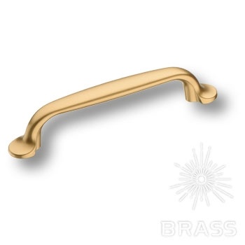 Brass Ручка скоба 7032-200 матовое золото 96 мм фото 1