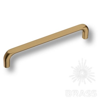 Brass Ручка скоба 395-160-Champagne Gold матовая латунь 160 мм фото 1