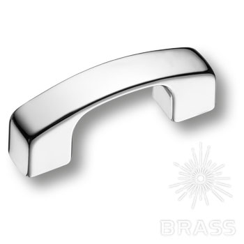 Brass Ручка скоба 7001.0032.026 глянцевый хром 32 мм фото 1