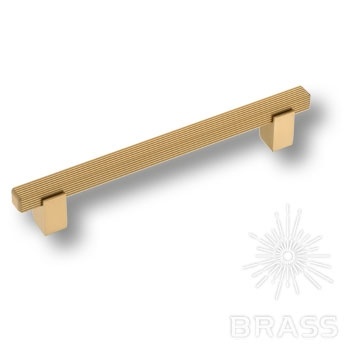 Brass Ручка скоба 9214 0160 GB-GB матовая латунь 160 мм фото 1