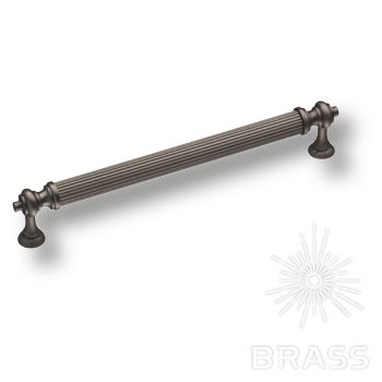 Brass Ручка скоба 2512-015-160 латунь старое серебро 160 мм фото 1