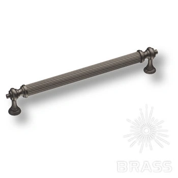 Brass Ручка скоба 2512-015-160 латунь старое серебро 160 мм фото 1