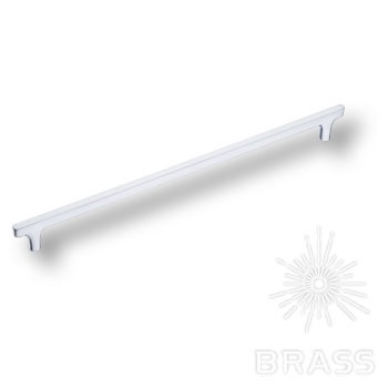 Brass Ручка скоба 1103 320MP19 сатинированный хром 320 мм фото 1