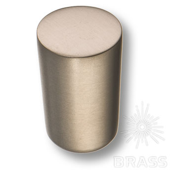 Brass Ручка кнопка модерн 8162-038 сатиновый никель фото 1