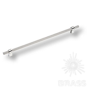 Brass Ручка рейлинг 8774 0320 CR-CR глянцевый хром 320 мм фото 1