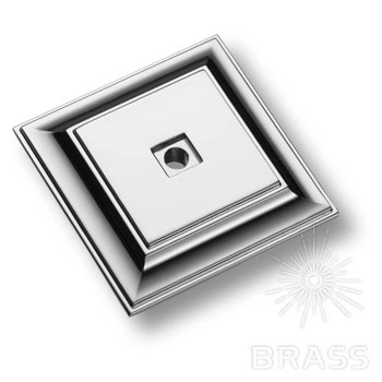 Brass Подложка для мебельных ручек 3040 0050 CR глянцевый хром фото 1