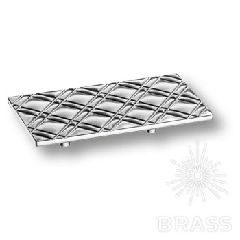 Brass Ручка скоба 1201 064MP02 глянцевый хром 64 мм фото 1