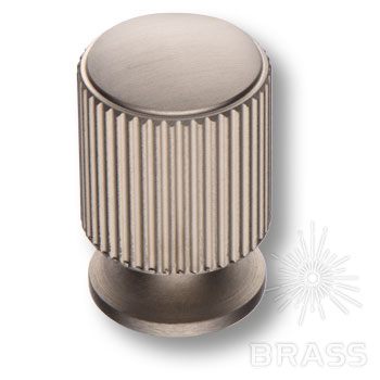 Brass Ручка кнопка 1464 0020 NB никель фото 1
