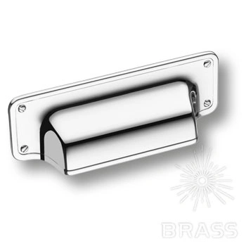 Brass Ручка раковина 1170 064MP02 глянцевый хром 64 мм фото 1