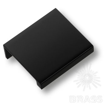 Brass Ручка торцевая 8926 0032 AL6 чёрный 32 мм фото 1