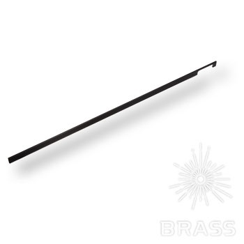 Brass Ручка скоба 6650 1056 0004 AL6 чёрный 1056 мм фото 1