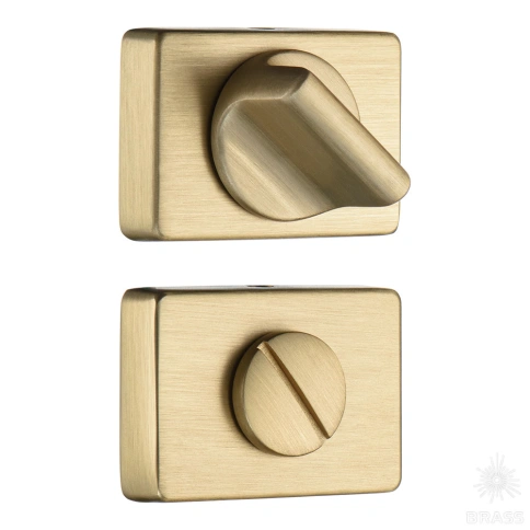 Brass Накладка с поворотной кнопкой RO15W6 BB ROSET матовое золото фото 1