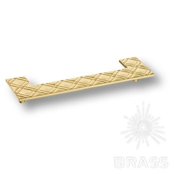 Brass Ручка скоба 1201 192MP35 матовое золото 192 мм фото 1