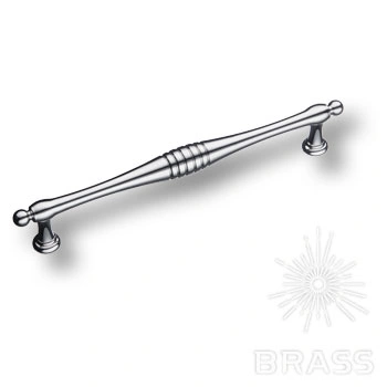 Brass Ручка скоба BU 004.160.07 глянцевый хром 160 мм фото 1