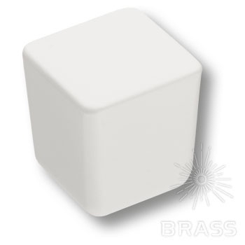 Brass Ручка кнопка 8151-292 белый фото 1