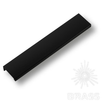 Brass Ручка торцевая 8926 0160 AL6 чёрный 160 мм фото 1