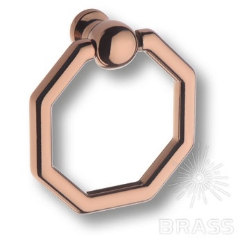Brass Ручка кольцо 3170 0050 RS-RS розовое золото фото 1
