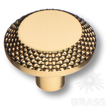 Brass Ручка кнопка 4102 001MP11 глянцевое золото фото 1
