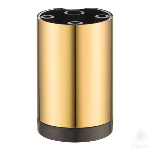 Brass Опора мебельная KBA-9009-0080-I01 глянцевое золото 80 мм фото 1