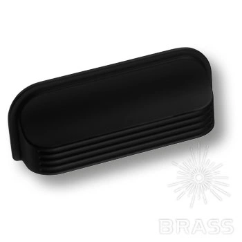Brass Ручка раковина 1169 064MP24 чёрный матовый 64 мм фото 1