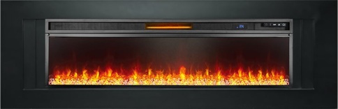 Каминокомплект Line 60 (Разборный) - Черный с очагом Vision 60 LED фото 2