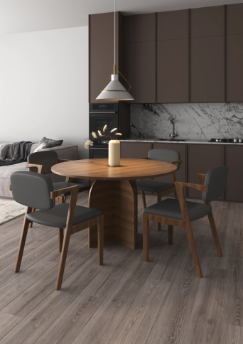 Стол Морис круглый обеденный фото 4