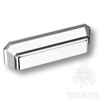 Brass Ручка раковина 1168 096MP02 глянцевый хром 96 мм фото 1