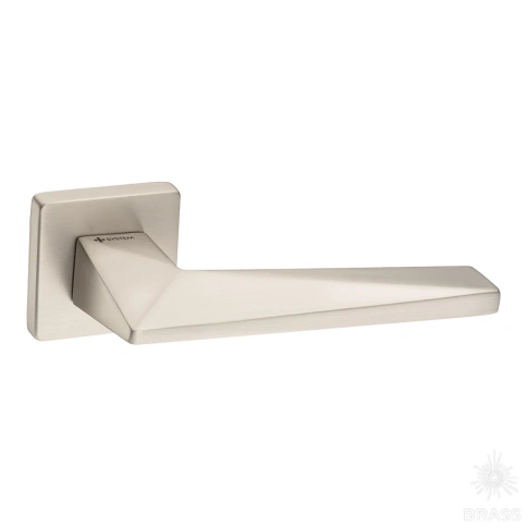 Brass Ручка дверная HA244RO11 NBM PRIZMA матовый никель фото 1