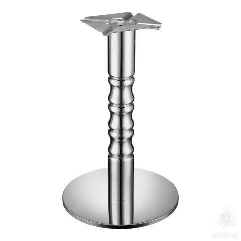 Brass Опора мебельная EXC 1907 Chrome глянцевый хром H=710 мм фото 1