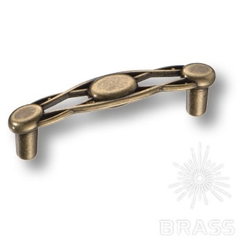 Brass Ручка скоба 15.133.96.12 античная бронза 96 мм фото 1
