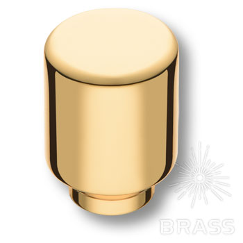 Brass Ручка кнопка 4237 001MP11 глянцевое золото фото 1
