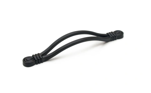 Ручка скоба RQ179Z.096BL черный матовый 96 мм фото 1
