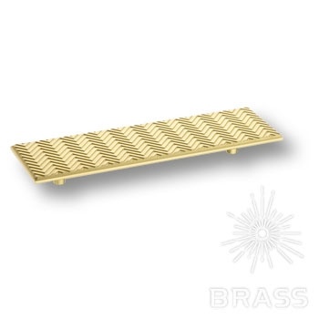 Brass Ручка скоба 1204 160MP35 матовое золото 160 мм фото 1
