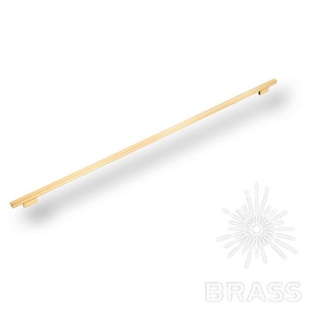 Brass Ручка скоба 7345 0960 0003 GL-GL глянцевое золото 960 мм фото 1